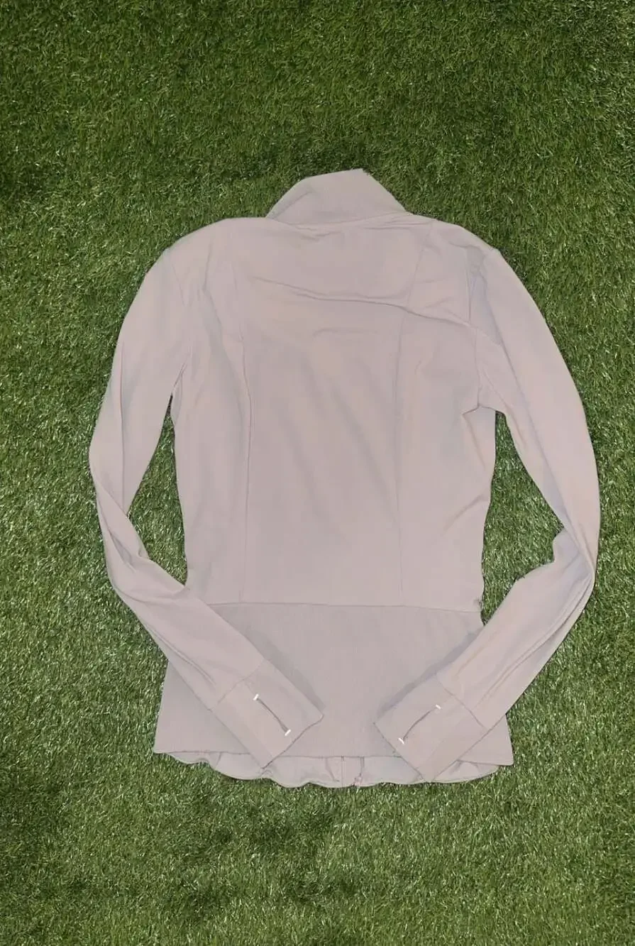 Athleta Shanti Salutation Powervita Full-Zip Athletic Jacket